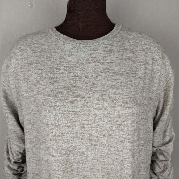 Zara Ruched Sleeves Tunic/Sweater Dress S - Picture 4 of 10